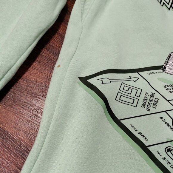 Champion x Hasbro Monopoly Board Men's Mint Green Reverse Weave Joggers S - Picture 5 of 15